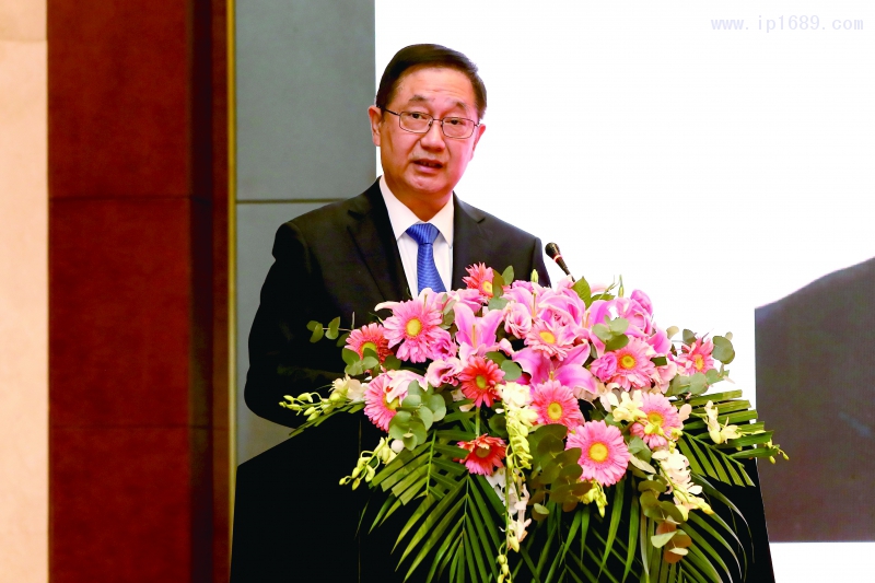 中國塑料加工工業(yè)協(xié)會(huì)副理事長王磊光致歡迎辭