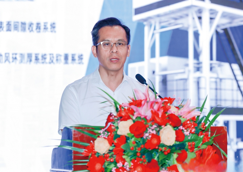 獅山鎮(zhèn)人民政府黨委副書記、鎮(zhèn)長馮惠恩首先發(fā)表致辭-拷貝